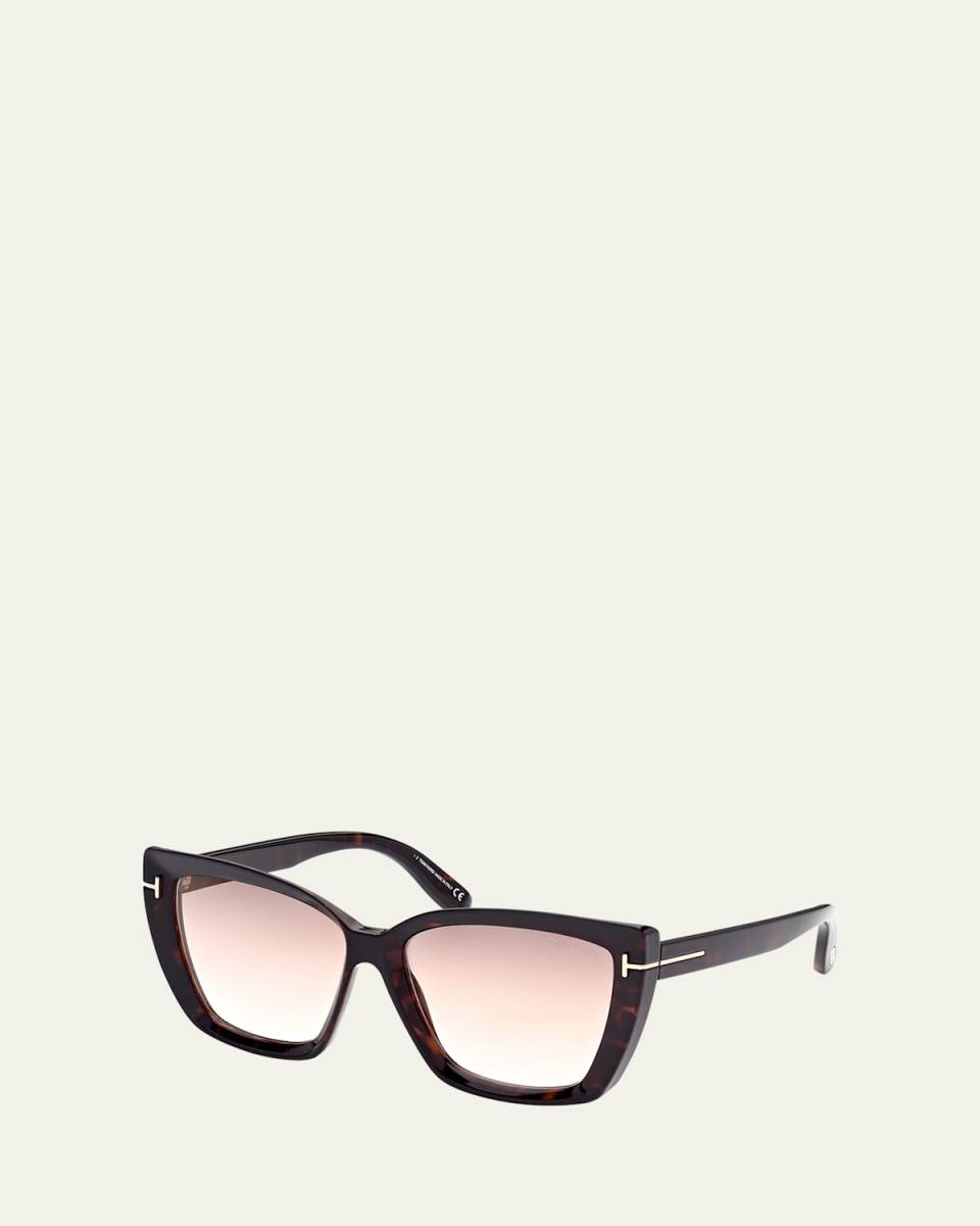 Scarlet-02 Square Acetate Sunglasses